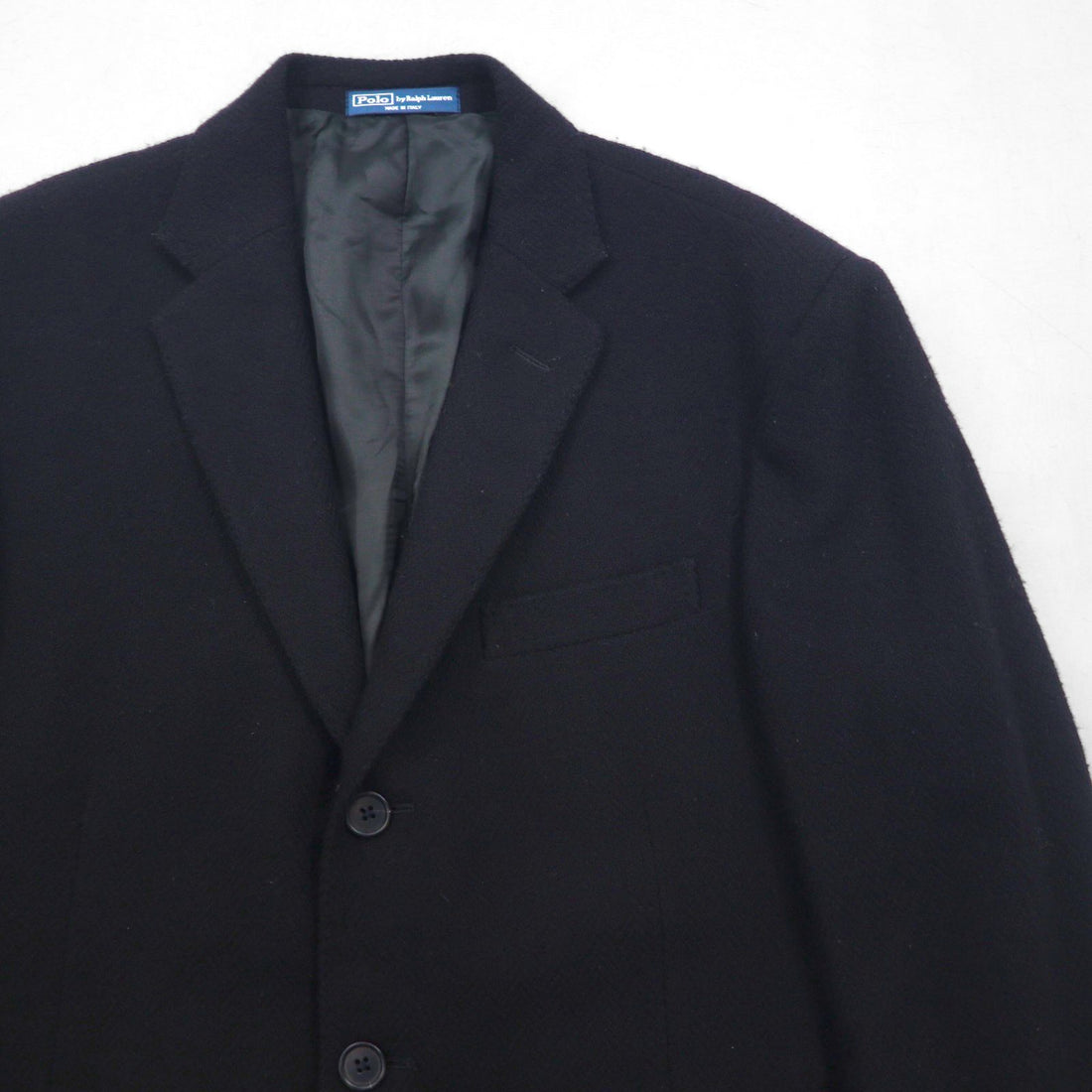 Polo Ralph Lauren British-made 3B Herringbone Tweed Jacket, Size M, Wool, Italian-made Tailored