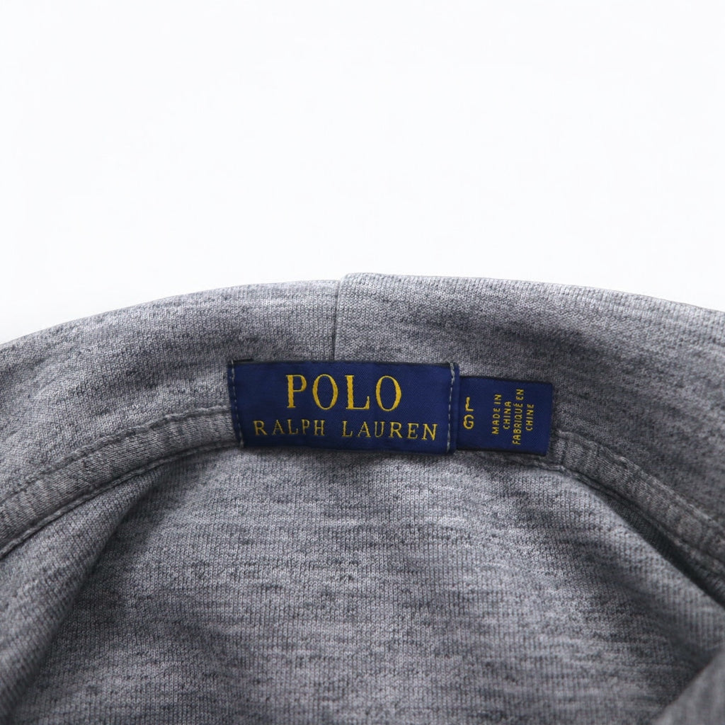 POLO RALPH LAUREN Pullover Hoodie L Gray Small Pony Embroidery