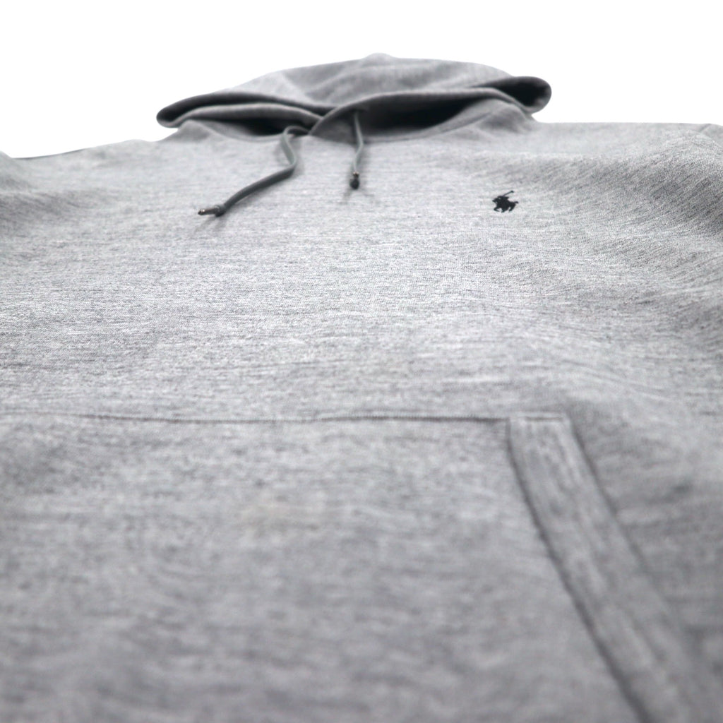 POLO RALPH LAUREN Pullover Hoodie L Gray Small Pony Embroidery