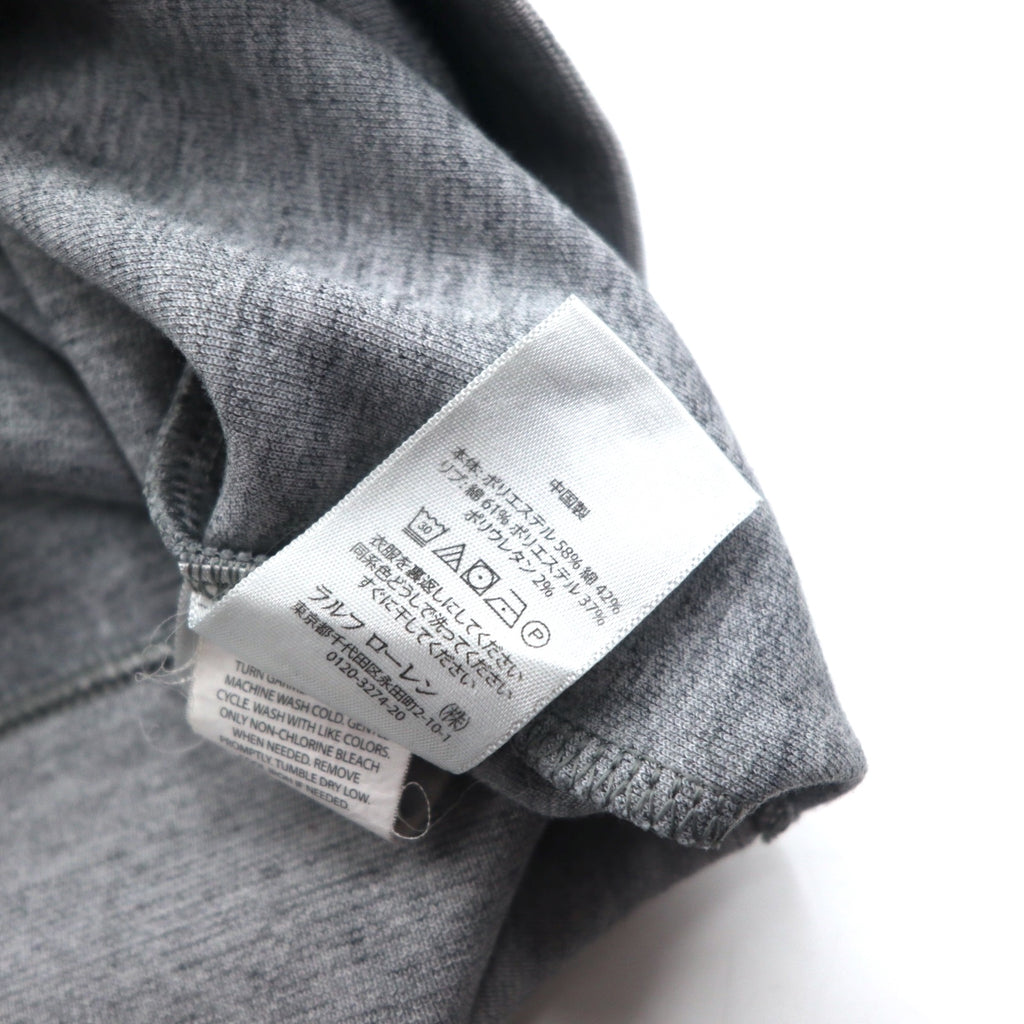 POLO RALPH LAUREN Pullover Hoodie L Gray Small Pony Embroidery