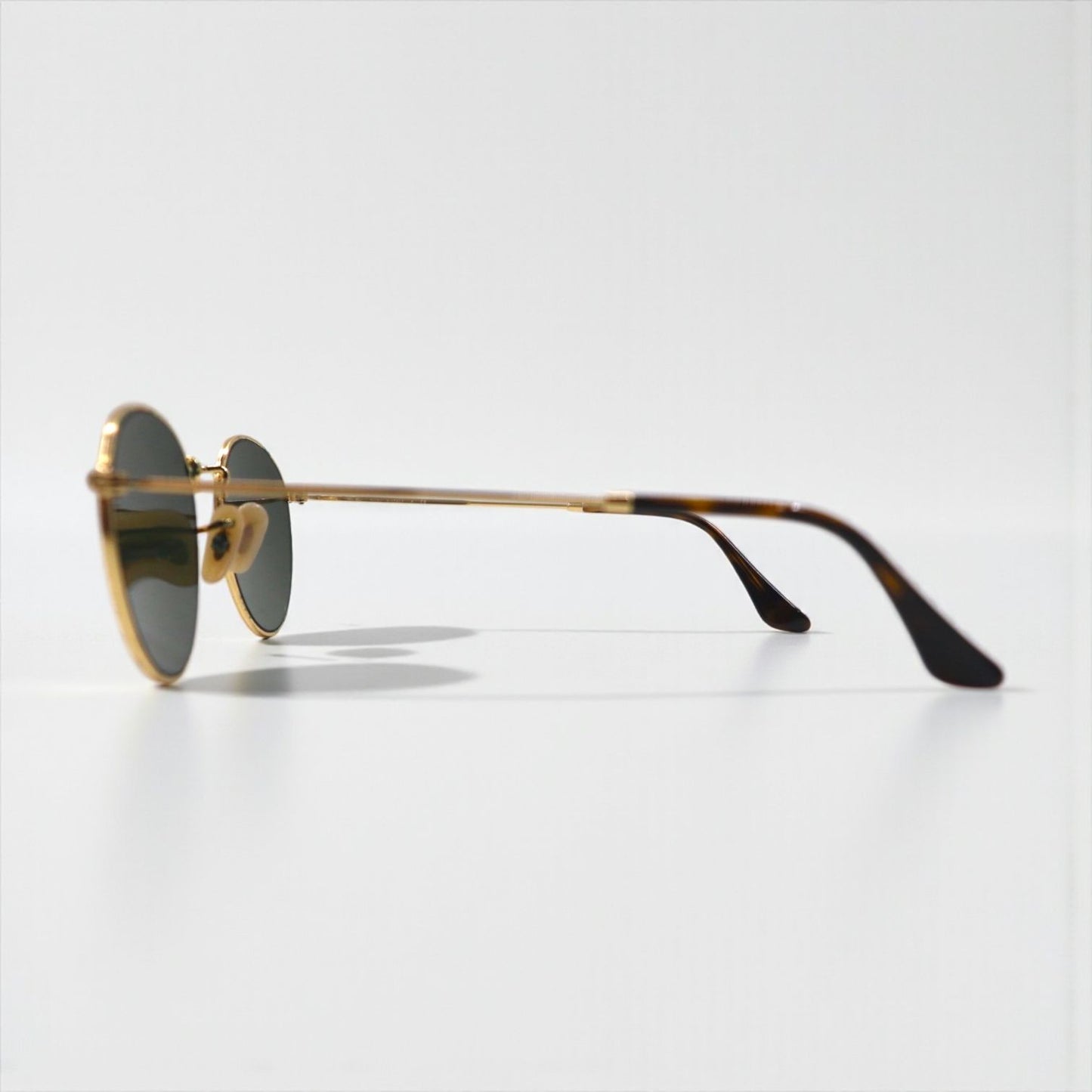 Ray-Ban ラウンドメタル ROUND METAL サングラス ゴールド ミラーレンズ RB3447-N 001/8O 50-21 145 3N イタリア製