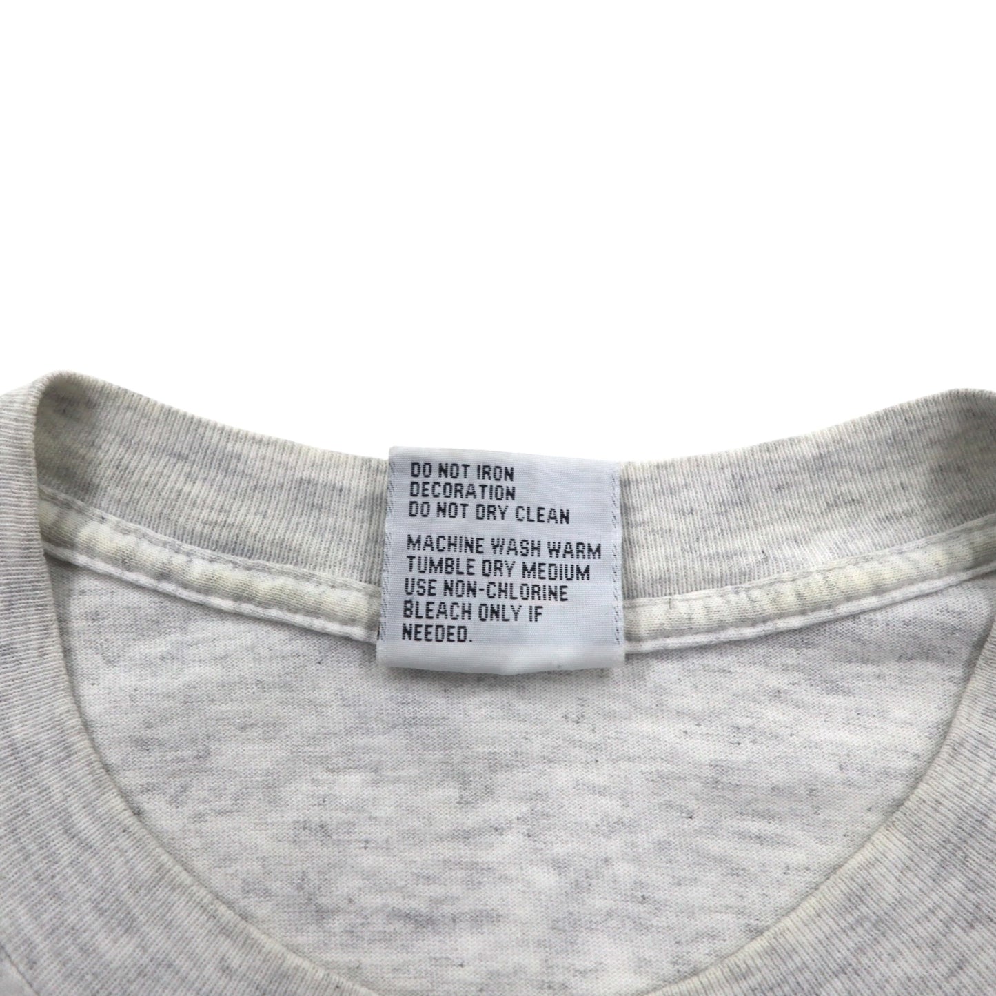 ISLAND GEAR 90年代 USA製 シングルステッチ プリント Tシャツ XL グレー コットン MARCO ISLAND