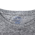 POLO RALPH LAUREN クルーネック Tシャツ L グレー コットン スモールポニー刺繍