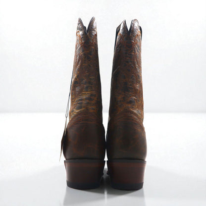 Tony Lama Women's Western Sierra Goldrush Embroidered Western Boots, Size 25cm, Narrow Square Toe, Deadstock, Unused, VF6009, Vaquero, Made in Mexico