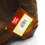 Tony Lama Women's Western Sierra Goldrush Embroidered Western Boots, Size 25cm, Narrow Square Toe, Deadstock, Unused, VF6009, Vaquero, Made in Mexico