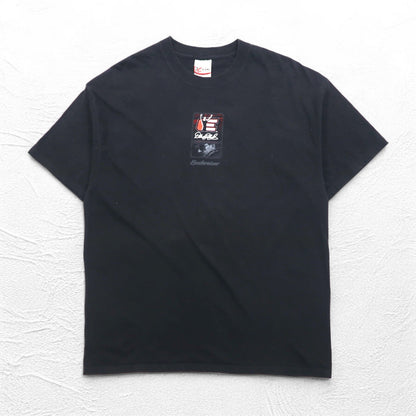 CHASE AUTHENTIC レーシングカー Tシャツ XL ブラック Budweiser バドワイザー Hanes BEEFY-T メキシコ製