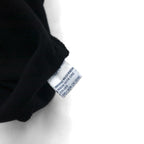 Polo by Ralph Lauren 90s Polo Shirt, XL, Black Cotton, Pique, Small Pony Embroidery