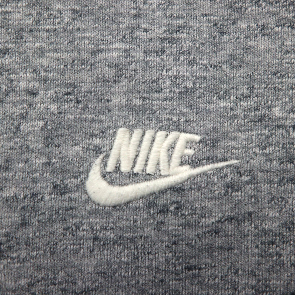 NIKE Legacy Hooded Sweatshirt, XL, Gray, with Embroidered Logo, 805057-092