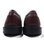 USA made VINTAGE UFCW full brogue medallion wingtip dress shoes 26cm brown leather Goodyear welt construction 29201M6