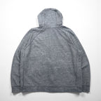 NIKE Legacy Hooded Sweatshirt, XL, Gray, with Embroidered Logo, 805057-092