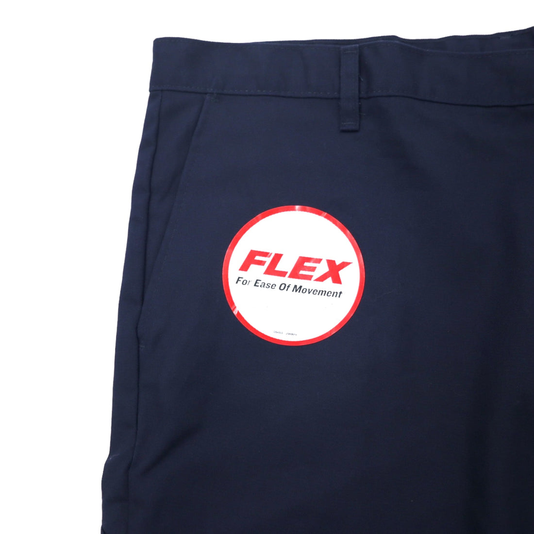 Dickies Relaxed Fit Work Shorts, Size 44, Navy, Polyester, Cotton, FLEX, Made in Honduras, Unused