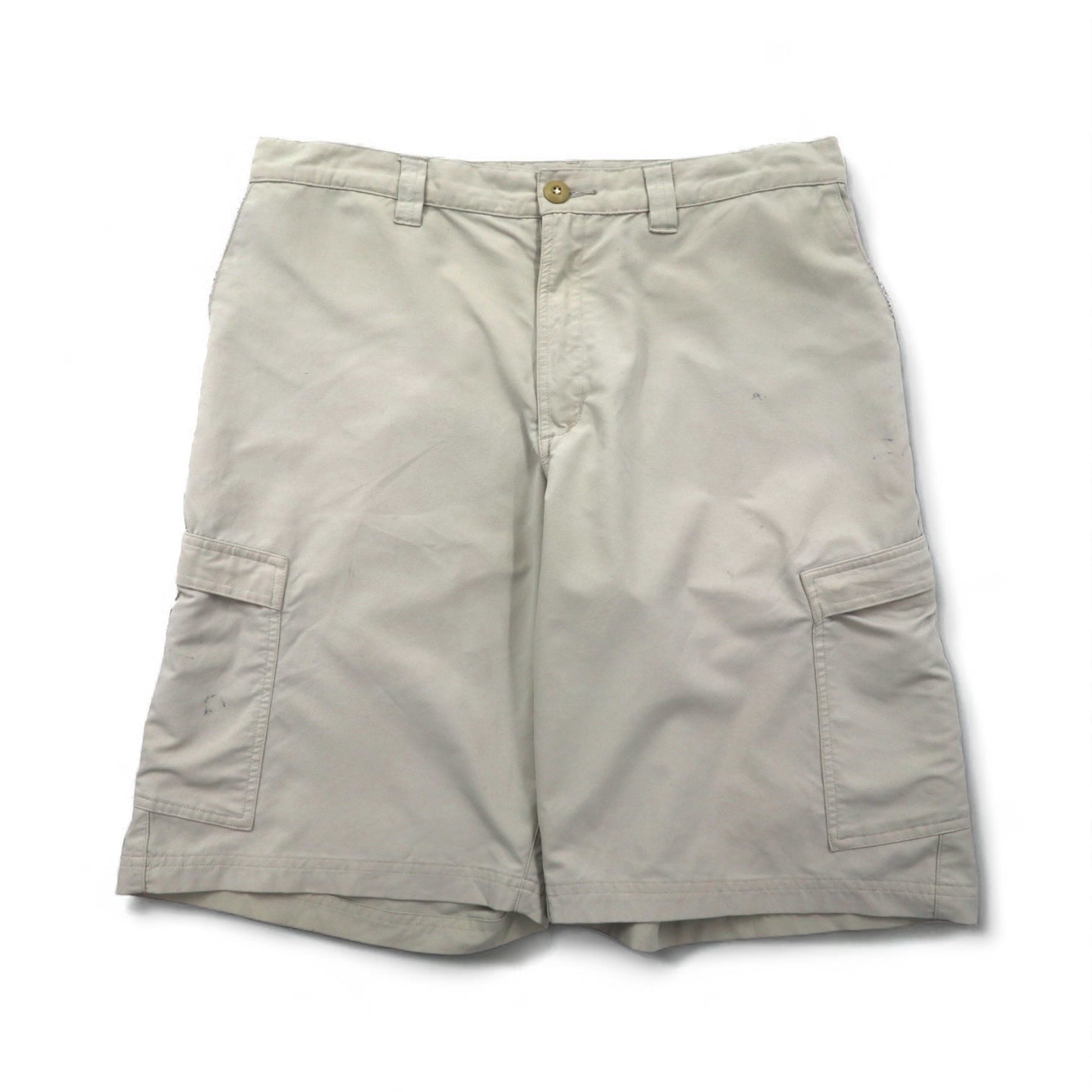 Patagonia 2000s Short Cargo Pants, Size L, Beige, Polyester, 11278