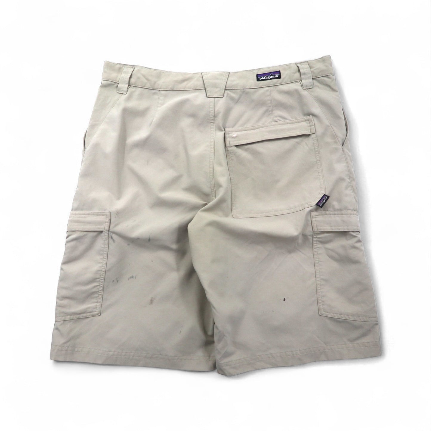 patagonia 00年代 ショート カーゴパンツ ハーフパンツ L ベージュ ポリエステル 11278