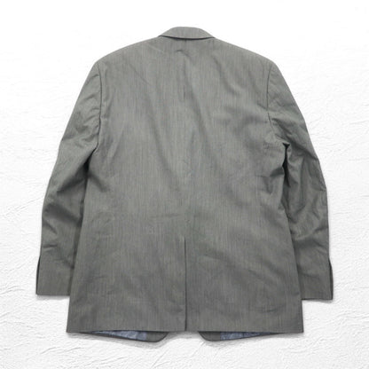 CHAPS 2B テーラードジャケット スーツ L グレー 裏地 ペイズリー