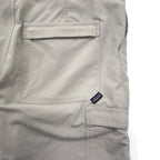 Patagonia 2000s Short Cargo Pants, Size L, Beige, Polyester, 11278