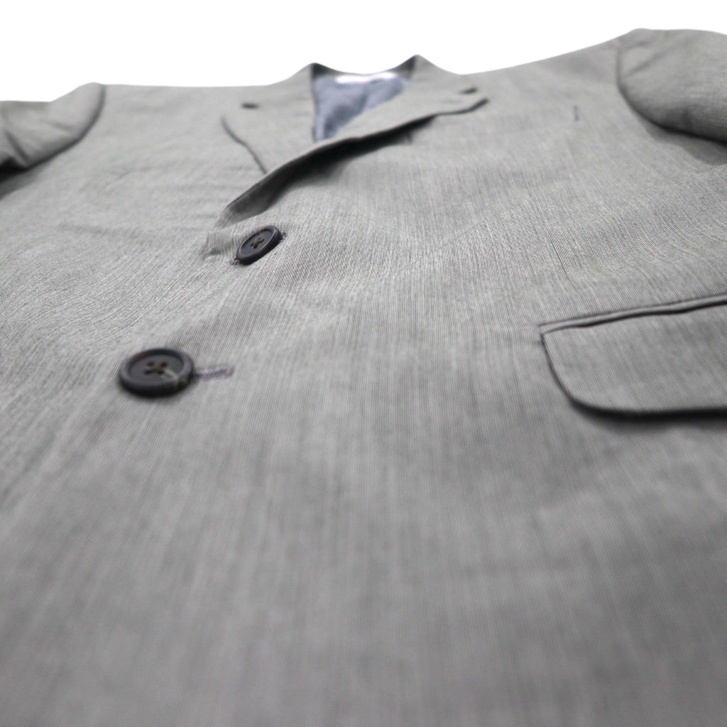 CHAPS 2B Tailored Jacket Suit L Gray Paisley Lining