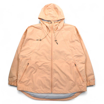 Columbia パークジャケット マウンテンパーカー レインジャケット L ピンク ナイロン ドローコード