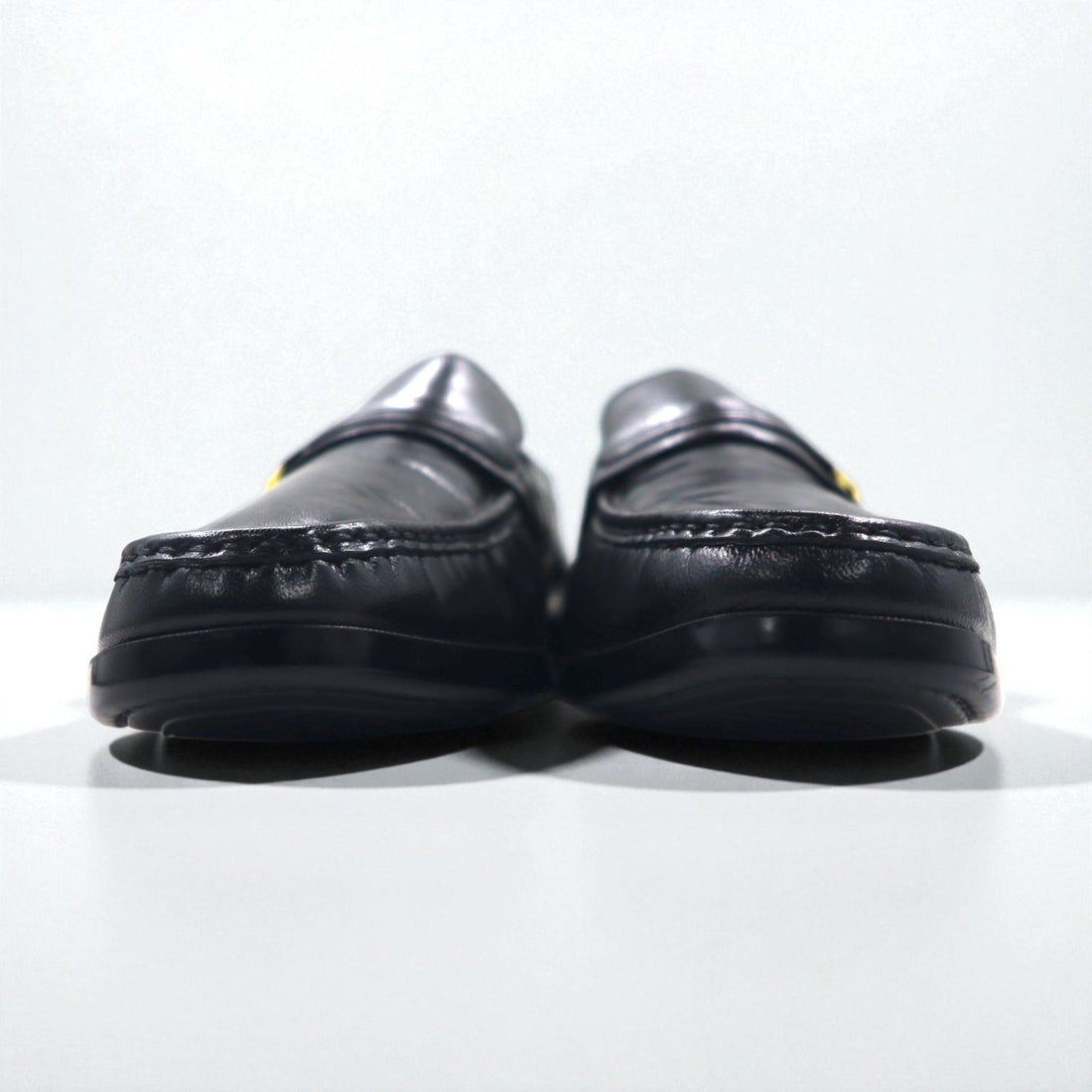 FLORSHEIM COMFORTECH 17088 slip-on loafers, size 28.5cm, black leather