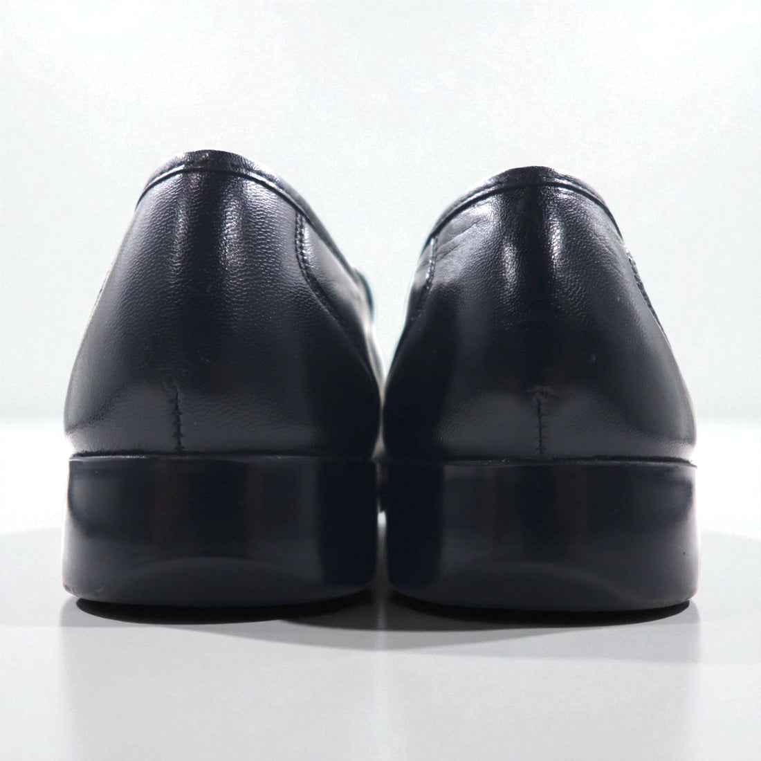 FLORSHEIM COMFORTECH 17088 slip-on loafers, size 28.5cm, black leather