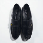 FLORSHEIM COMFORTECH 17088 slip-on loafers, size 28.5cm, black leather