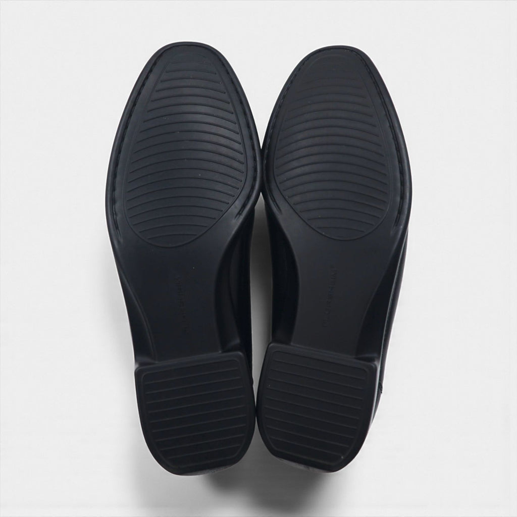 FLORSHEIM COMFORTECH 17088 slip-on loafers, size 28.5cm, black leather