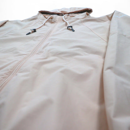 Columbia パークジャケット マウンテンパーカー レインジャケット L ピンク ナイロン ドローコード