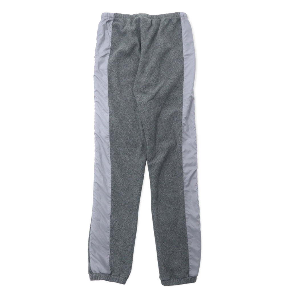 THE NORTH FACE Fleece Easy Pants XL Gray Polyester Sideline US Standard Made in El Salvador