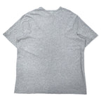 Champion 90s T-shirt, Pocket T, 3XL, Gray, Cotton, Bar Tag, One Point Logo Embroidery, Big Size
