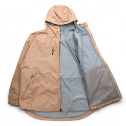 Columbia パークジャケット マウンテンパーカー レインジャケット L ピンク ナイロン ドローコード