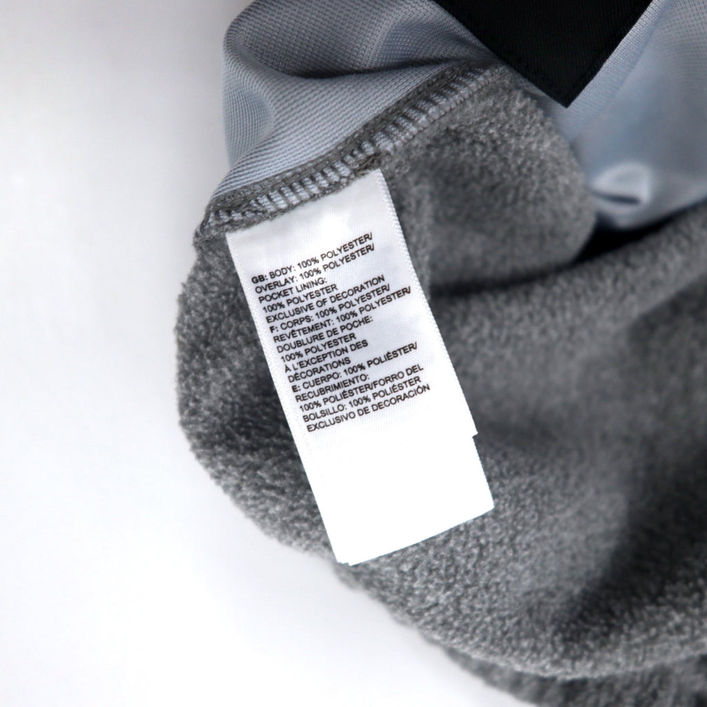 THE NORTH FACE Fleece Easy Pants XL Gray Polyester Sideline US Standard Made in El Salvador