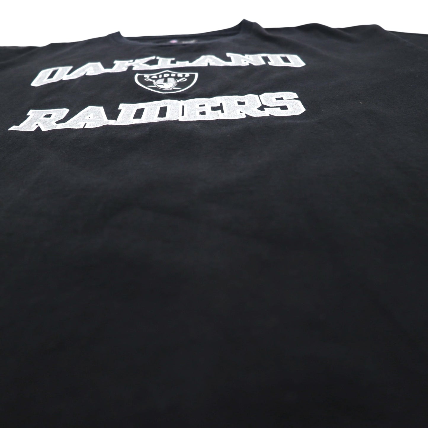 NFL TEAM APPAREL プリント Tシャツ L ブラック OAKLAND RAIDERS エルサルバドル製