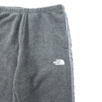 THE NORTH FACE Fleece Easy Pants XL Gray Polyester Sideline US Standard Made in El Salvador