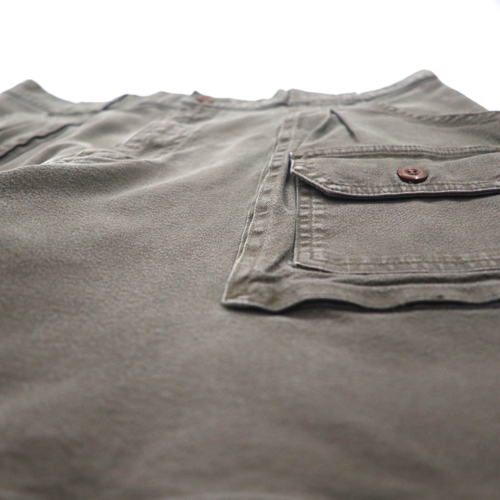 Cabela's 90s Bush Shorts, Khaki Cotton, Pocket, Size L