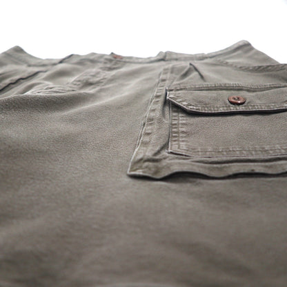 Cabela's 90年代 ブッシュ ショートパンツ ハーフパンツ L カーキ コットン ポケット