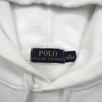 Polo Ralph Lauren ビッグポニー プルオーバー パーカー M ホワイト コットン