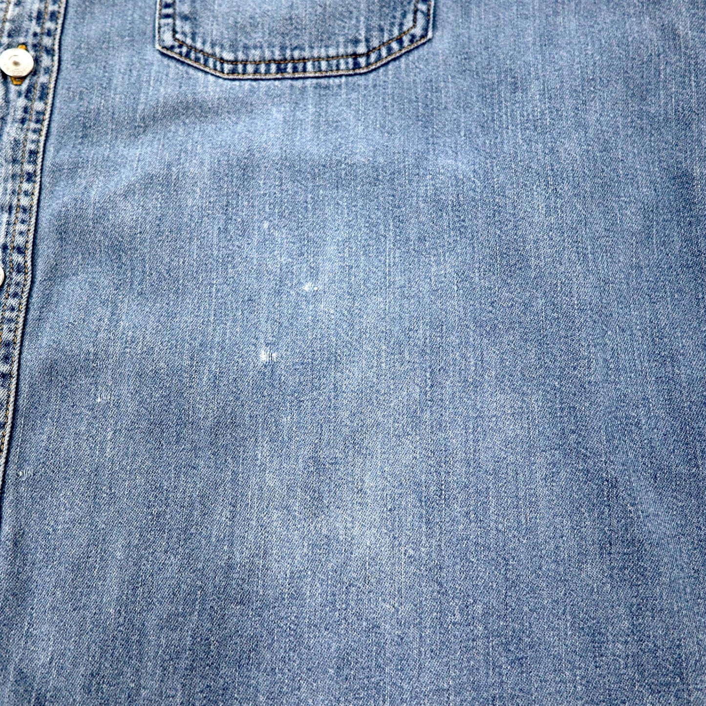 LEVI'S JEANS デニム ワークシャツ L ブルー コットン