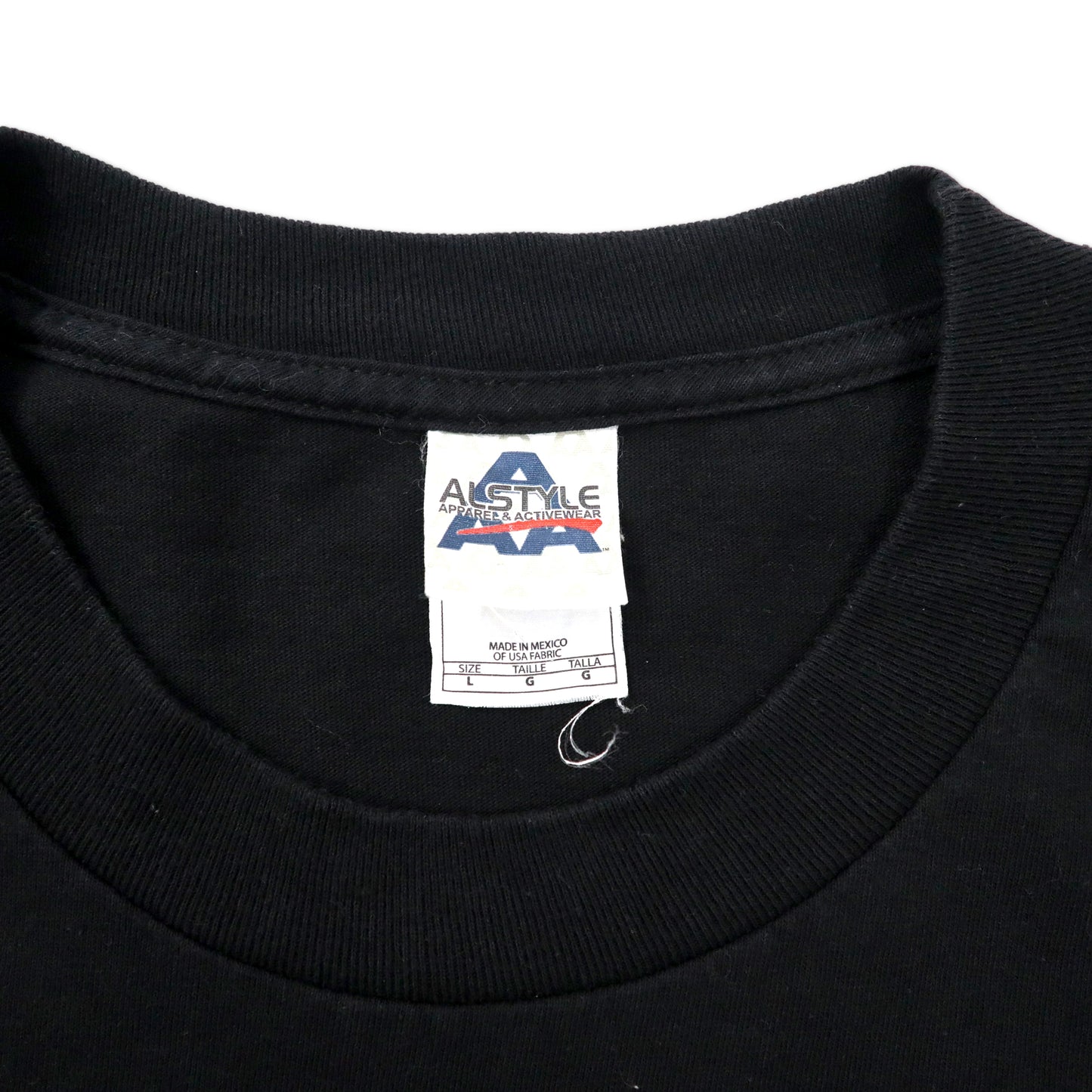AAA ALSTYLE Iowa Hawkeyes 90年代 カレッジプリントTシャツ L ブラック コットン メキシコ製