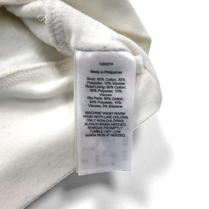 Polo Ralph Lauren ビッグポニー プルオーバー パーカー M ホワイト コットン