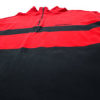 POLO SPORT RALPH LAUREN USA made half zip sweatshirt XXL red cotton big size