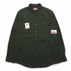 Wrangler ワークシャツ M カーキ Epic Soft Long Sleeve Twill Woven Shirt HLB2AWG 未使用品