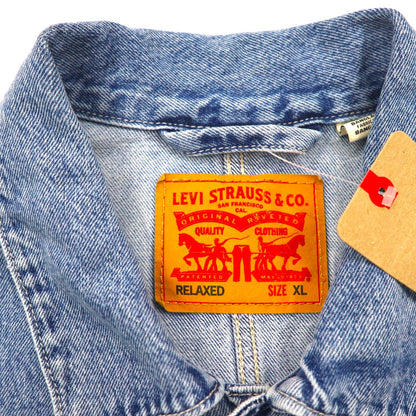 Levi's WORKWEAR Engineer Coat, Relaxed Denim, Size 2XL, Indigo, A0744-0003, Unused