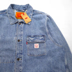 Levi's WORKWEAR Engineer Coat, Relaxed Denim, Size 2XL, Indigo, A0744-0003, Unused