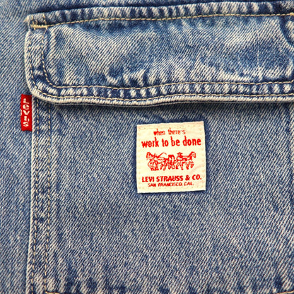 Levi's WORKWEAR Engineer Coat, Relaxed Denim, Size 2XL, Indigo, A0744-0003, Unused