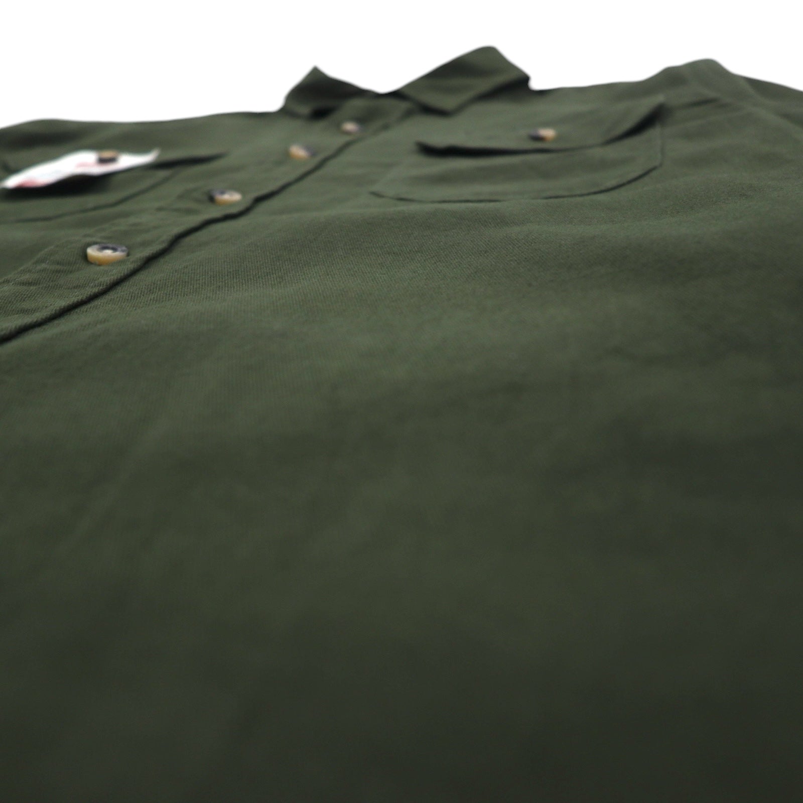 Wrangler ワークシャツ M カーキ Epic Soft Long Sleeve Twill Woven Shirt HLB2AWG 未使用品