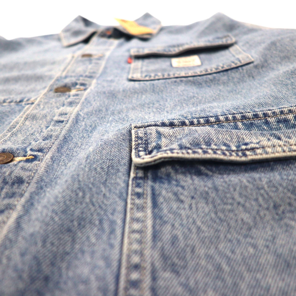 Levi's WORKWEAR Engineer Coat, Relaxed Denim, Size 2XL, Indigo, A0744-0003, Unused