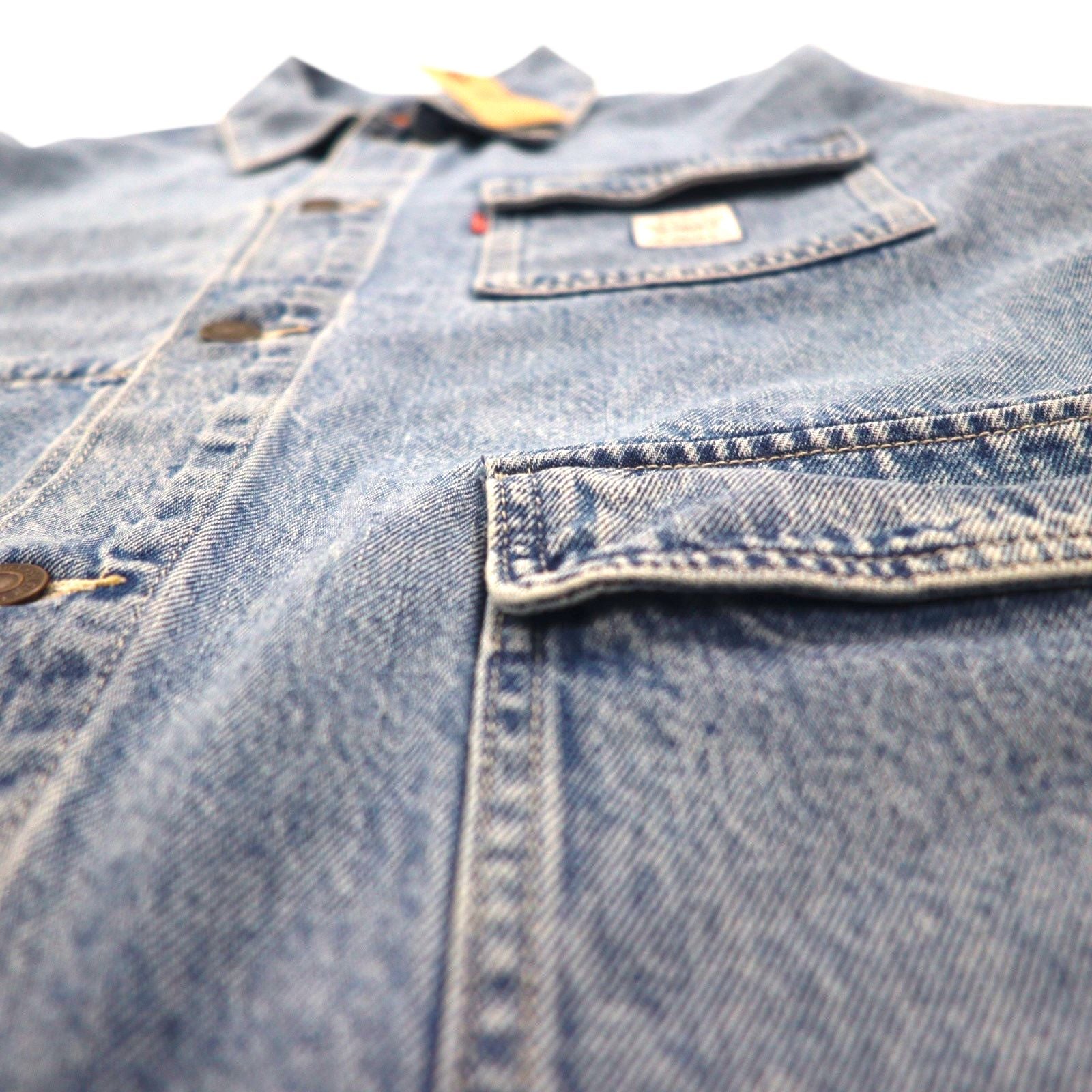 Levi's WORKWEAR Engineer Coat, Relaxed Denim, Size 2XL, Indigo, A0744-0003, Unused