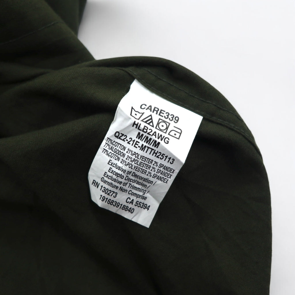 Wrangler ワークシャツ M カーキ Epic Soft Long Sleeve Twill Woven Shirt HLB2AWG 未使用品