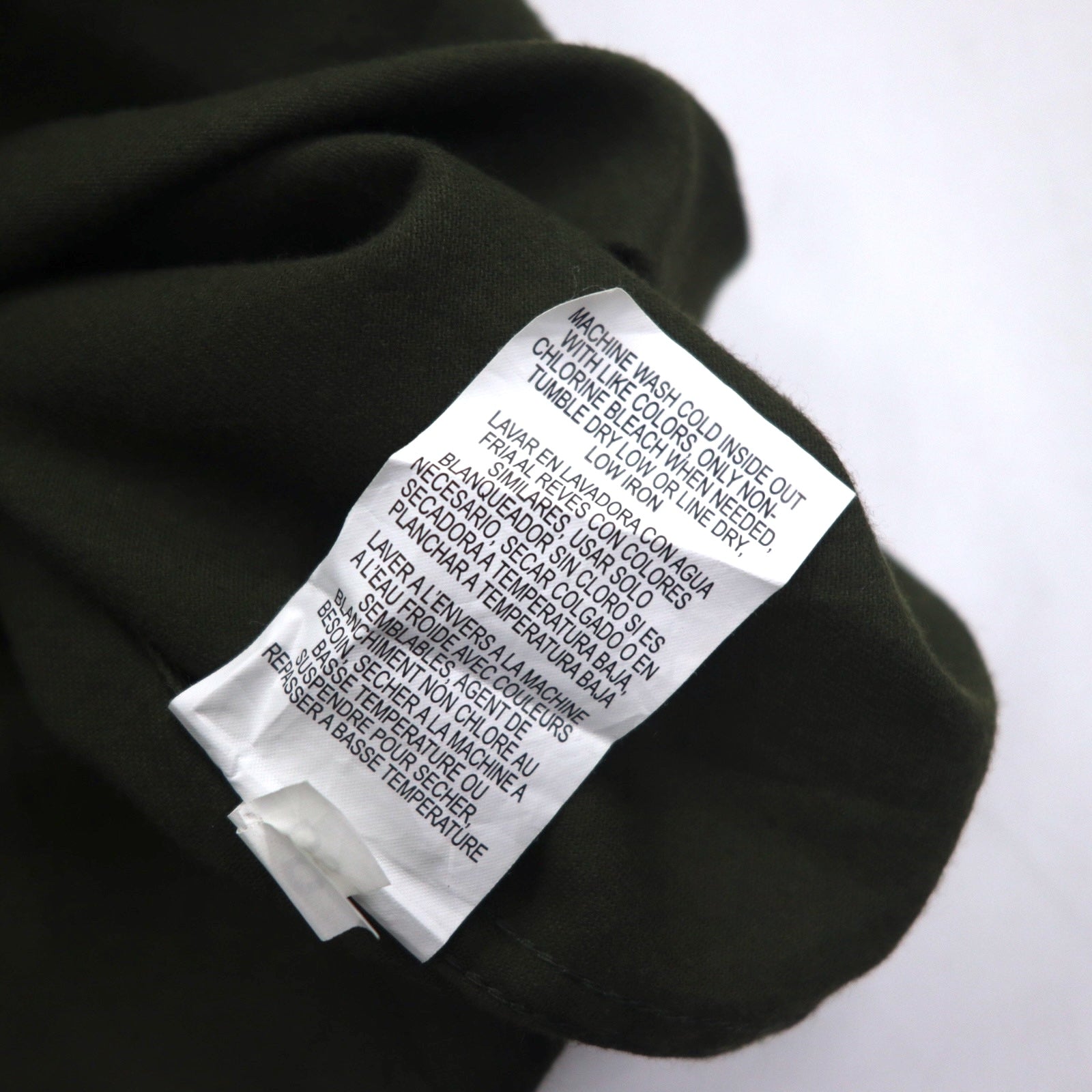 Wrangler ワークシャツ M カーキ Epic Soft Long Sleeve Twill Woven Shirt HLB2AWG 未使用品