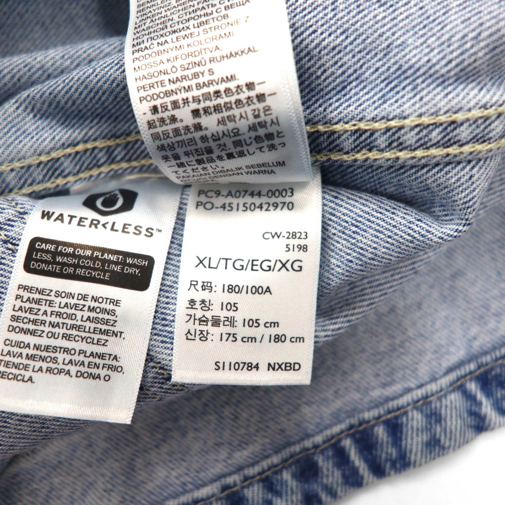 Levi's WORKWEAR Engineer Coat, Relaxed Denim, Size 2XL, Indigo, A0744-0003, Unused