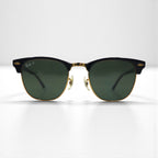Ray-Ban Polarized Clubmaster Sunglasses RB3016 901/58 51-21 145 3P Half-Rim
